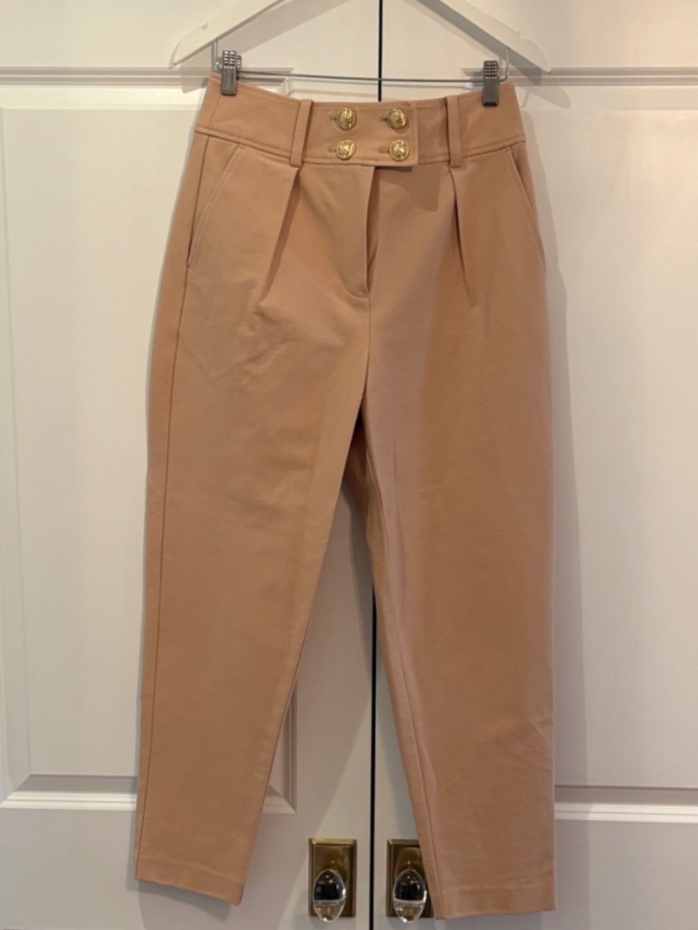 10 Crosby Derek Lam Tan Trousers